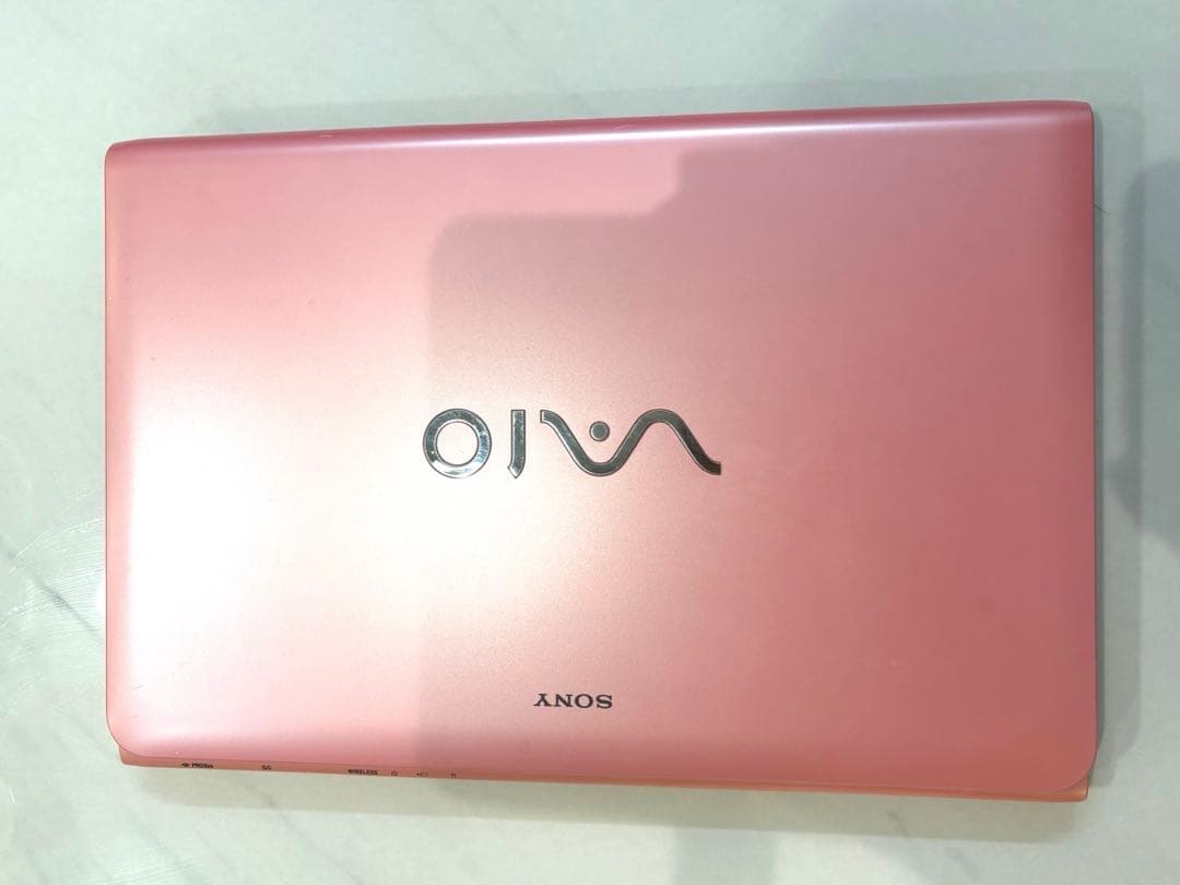 SONYVAIOノートPC Windows8 動作確認済み ピンク