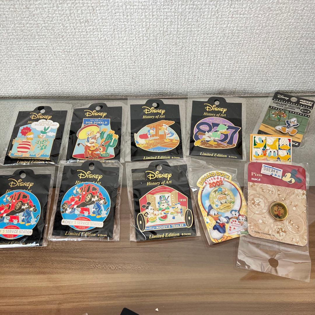 Disney History of Art キャラクター ピンバッジ ディズニー