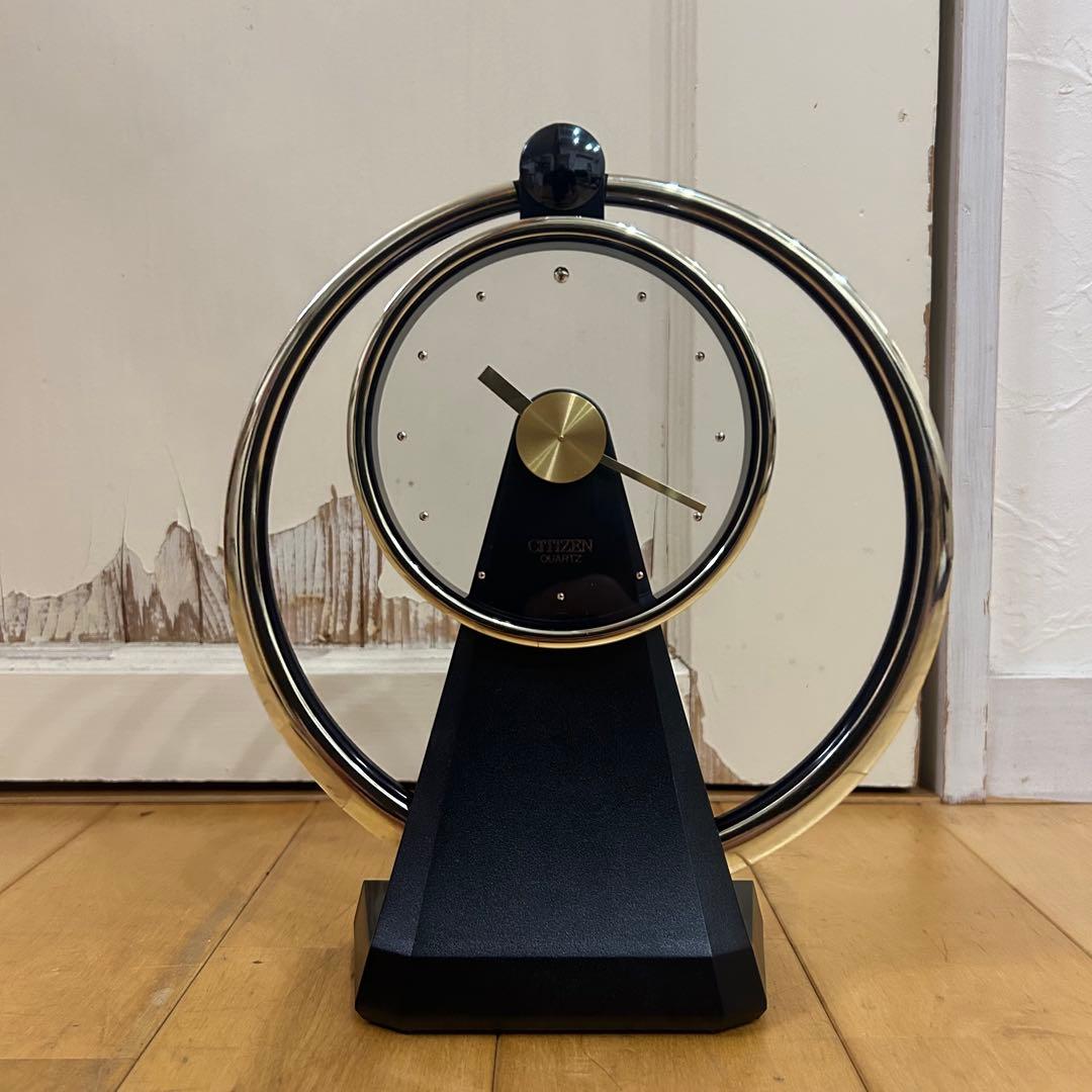 ☆CITIZEN☆置き時計 スペースエイジ ポストモダン レトロ Yahoo!オークション -「シチズン スペースエイジ」の落札相場・落札価格