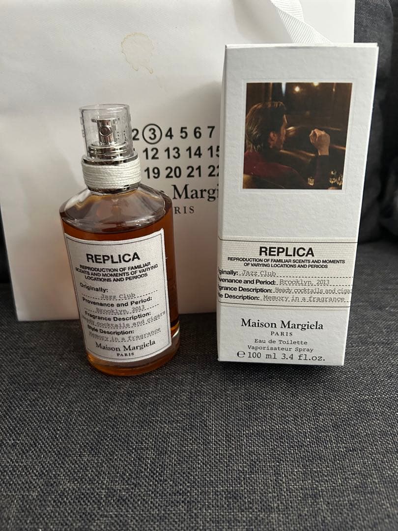 Maison Margiela REPLICA 100ml ジャズクラブ Amazon.com: Maison Margiela - Replica - Jazz Club Eau de Toilette