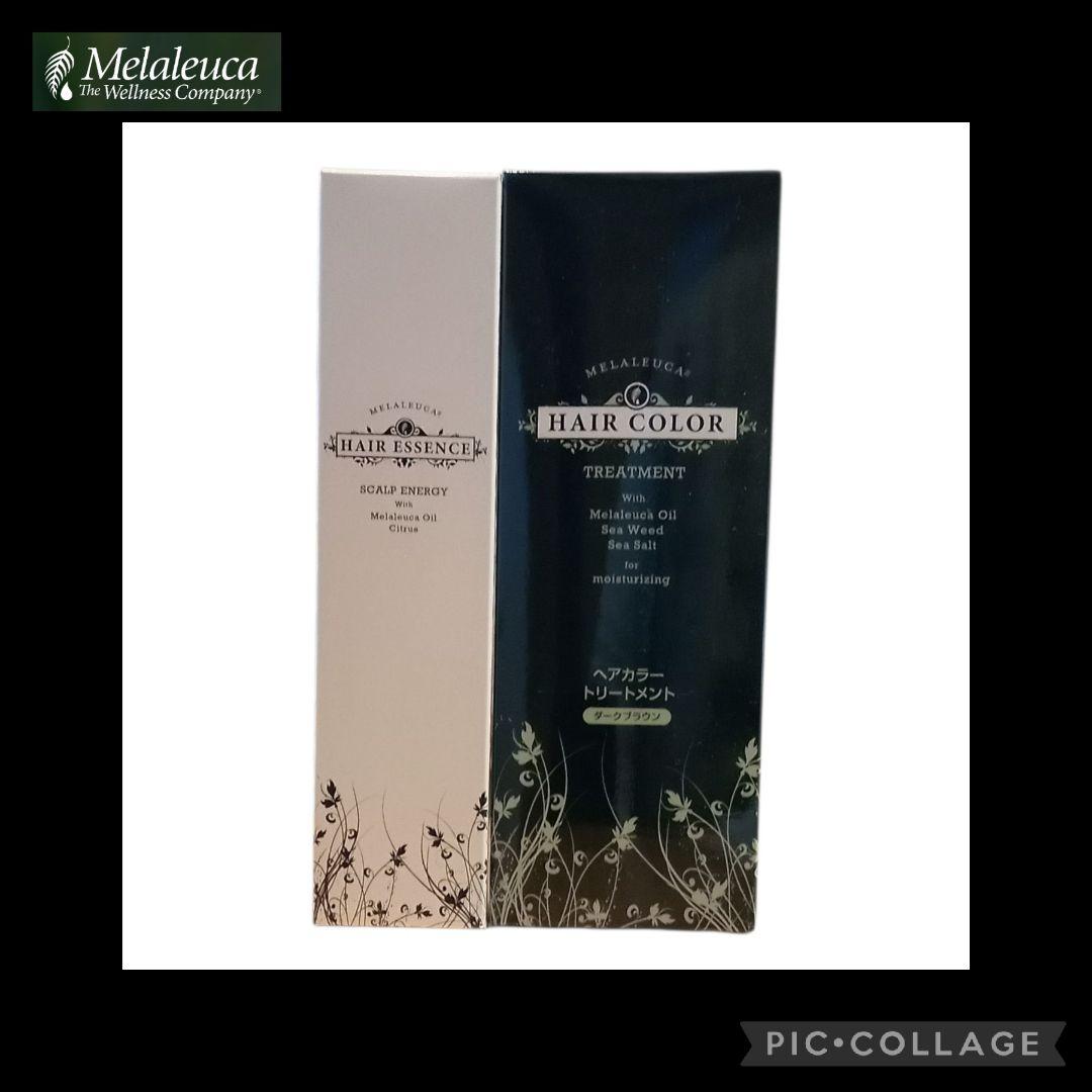 白髪ケア メラルーカ ヘアカラートリートメント 育毛エッセンス セット価格 値下