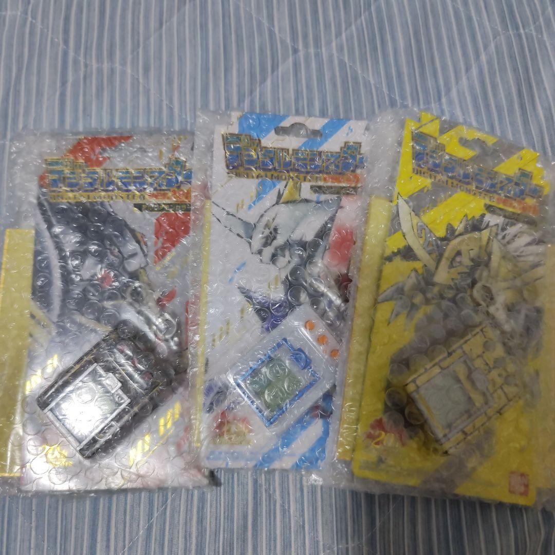 新品未開封 デジモン デジタルモンスター ver.20th 3種セット