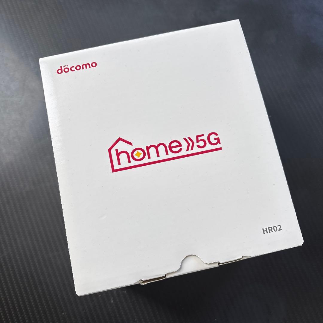 【新品未使用】 5G HR2セット　　　　docomo 楽天市場】【新品 未使用】SIMフリー home 5G HR02 Dark Gray NTT