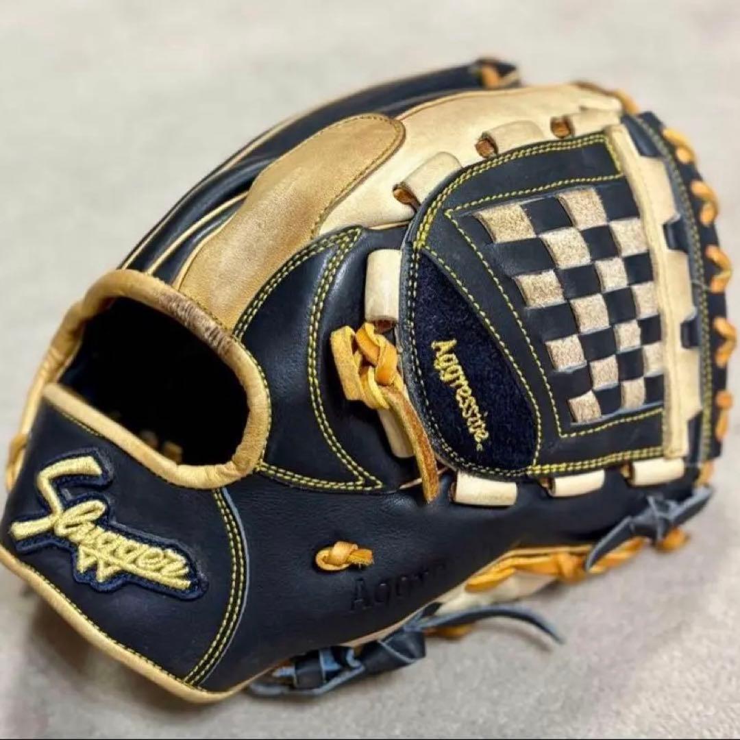 カ*メ様 久保田スラッガー 内野 オーダー グローブ グラブ 軟式 大人用 内野