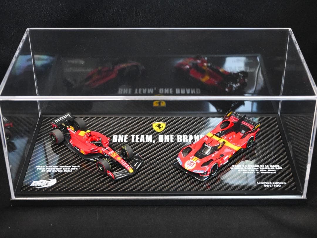 ミニカー BBR 1/43 Ferrari 499P and Ferrari SF23