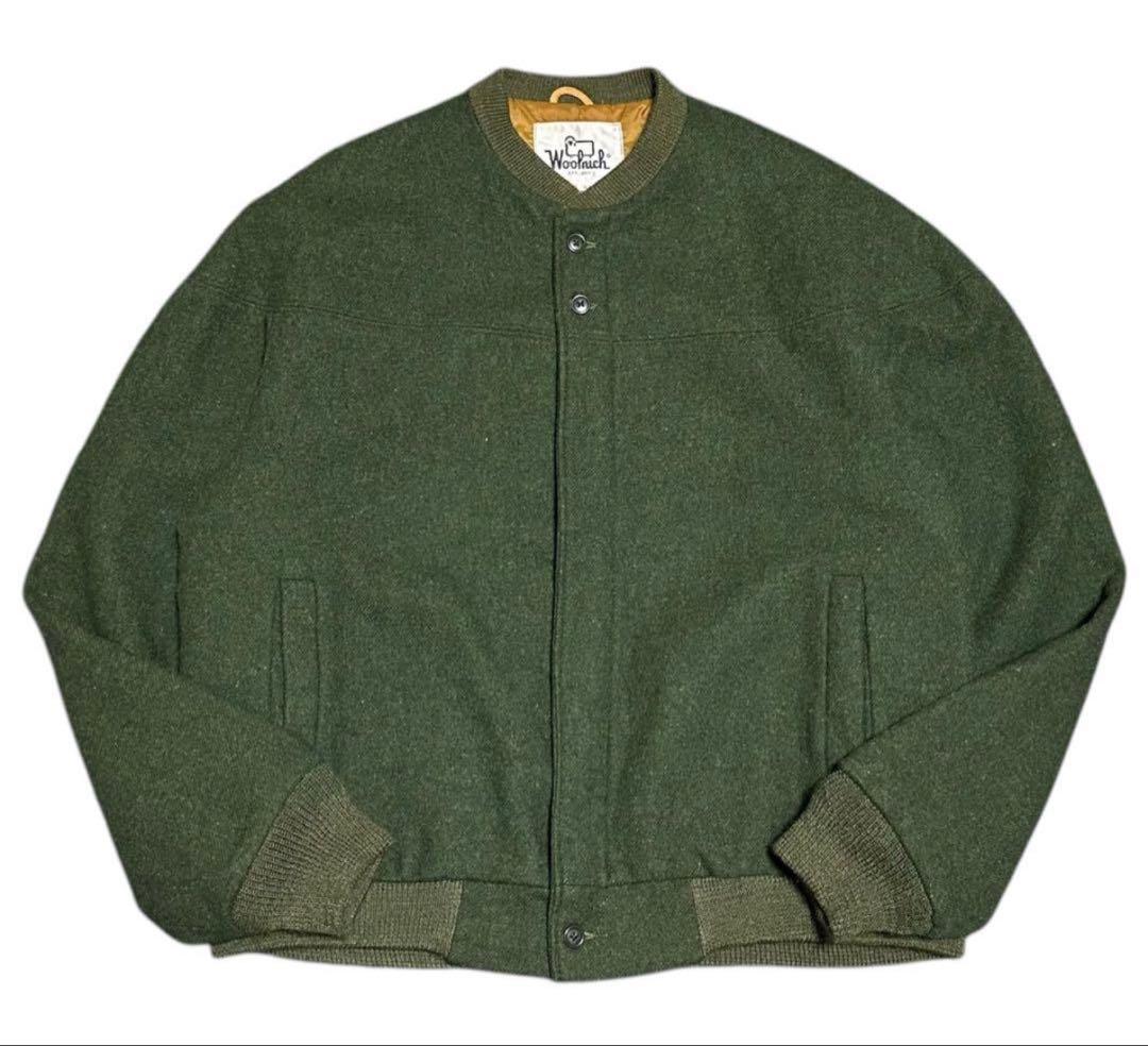 【ウールリッチ】オリーブグリーンボンバージャケット