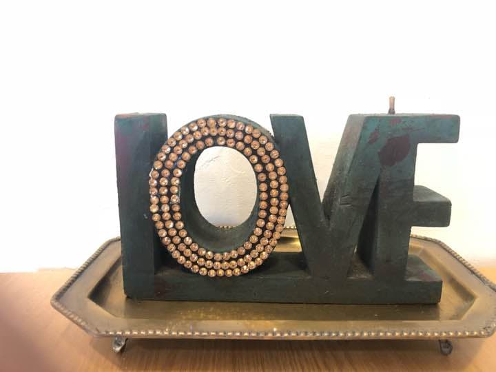 DEICA LOVEキャンドル＆トレイ