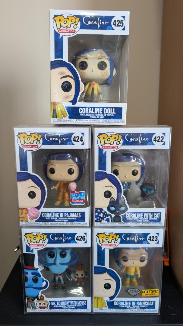 b*。様 Funko Coraline set rare edition