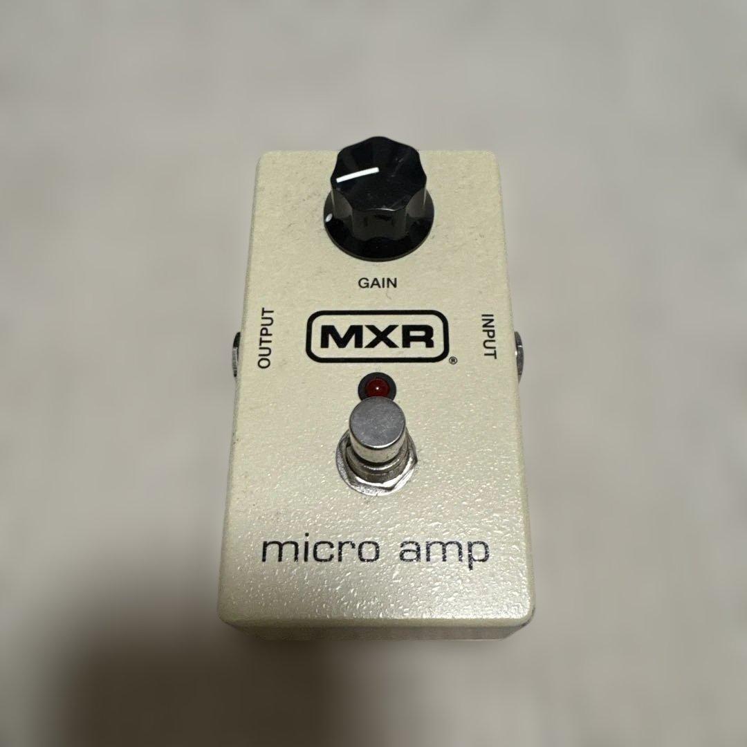 MXR micro amp M133【美品・定番ブースター】 定番】MXR / M133 Microampの特徴と使い方などをレビュー。バッファー