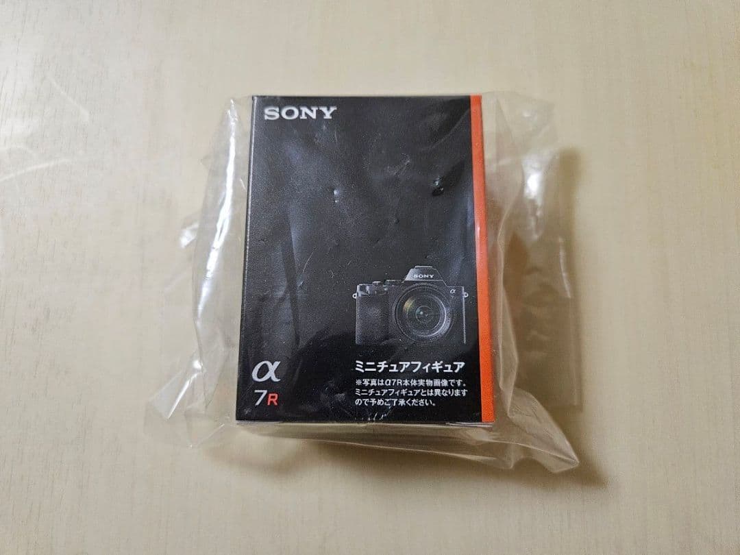 【新品未開封】SONY α7R ミニチュアフィギュア