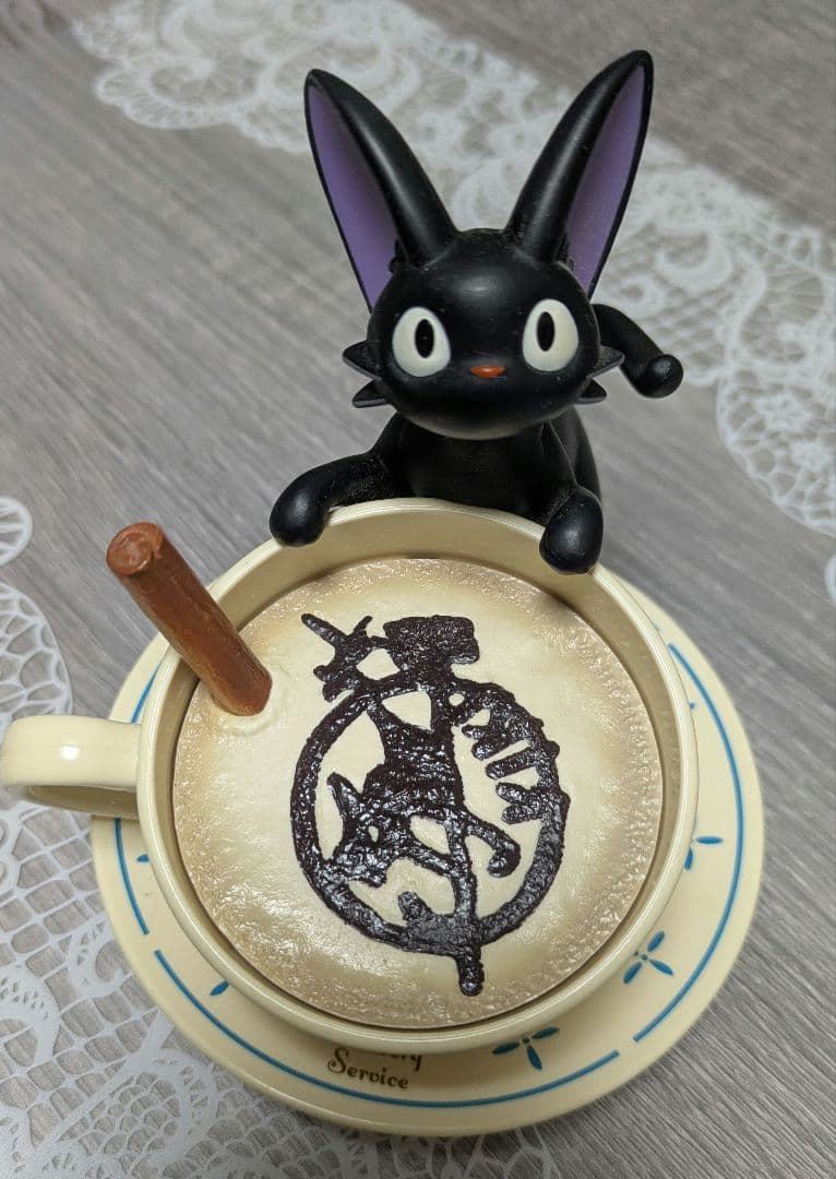 魔女の宅急便 ジジ 小物入れ カプチーノアート スタジオジブリ