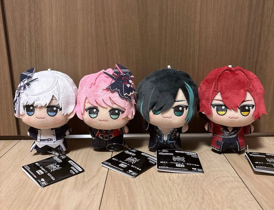 騎士X Knight X ちびぐるみ ぬいぐるみ 全4種セット 騎士X Knight X ちびぐるみ ぬいぐるみ 全4種セット フルセット Ra