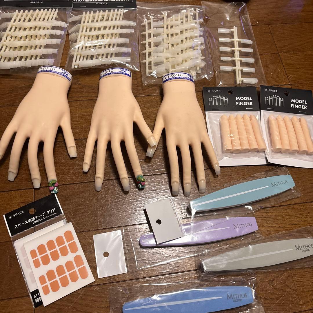 【美品】JNEC認定モデルハンド　1級合格チップ付き STモデルハンド セット（JNEC 第1期認定モデルハンド）の卸・通販