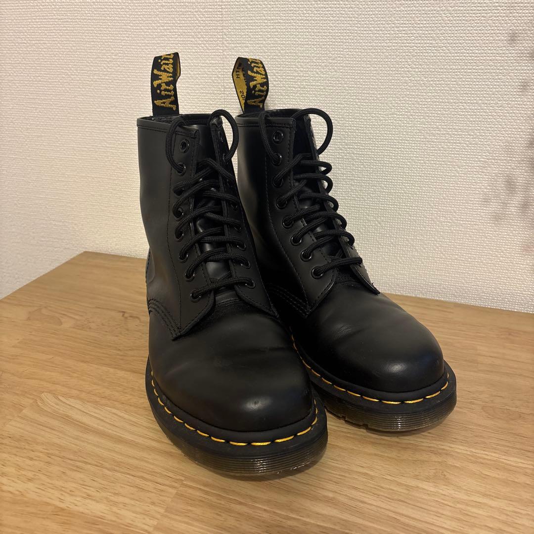 Dr.Martens 8ホール ブーツ ブラック 25cm uk6