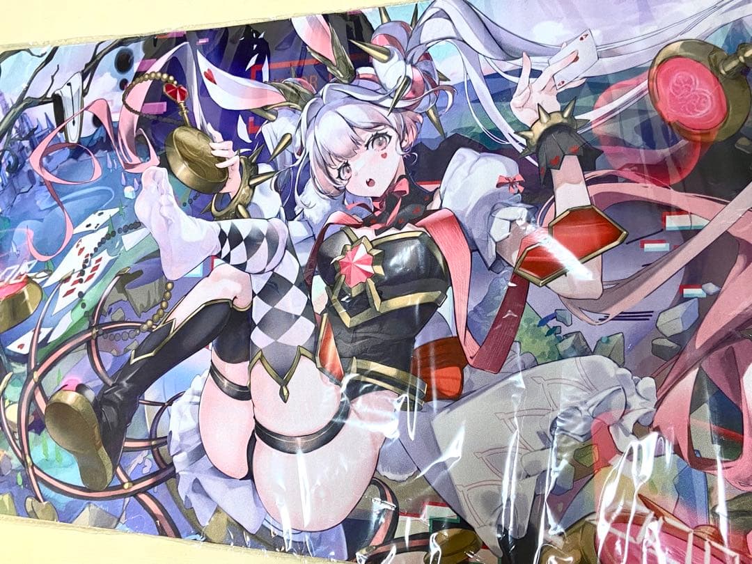 新品】遊戯王 M∀LICE プレイマット ラバーマット マリスホワイト