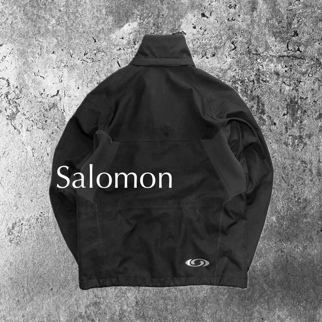 激レア 90s Salomon サロモン テック ソフトシェル アーカイブ 黒