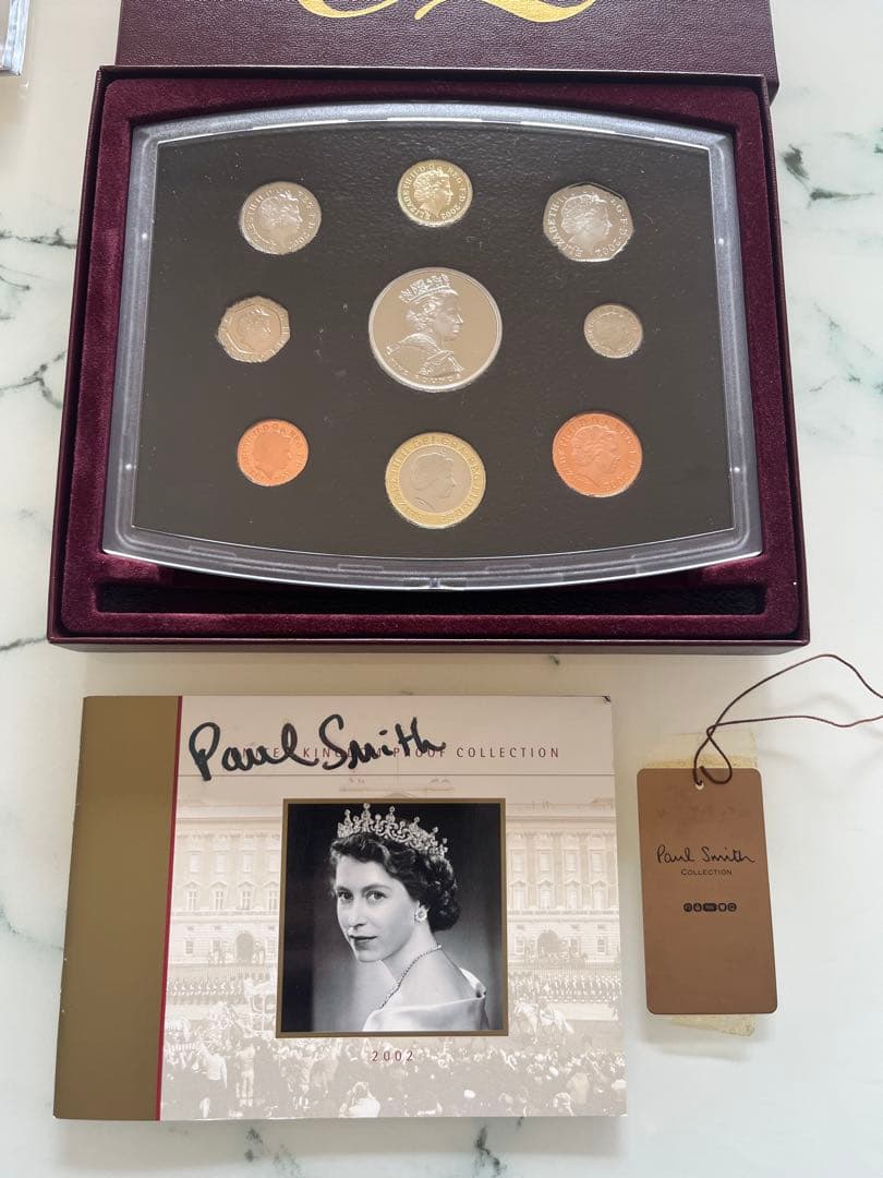【ポールサイン入り】2002年エリザベス女王2世 即位50周年記念セット