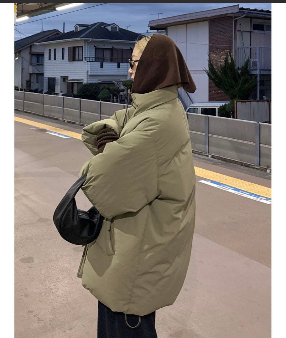 ミドル丈ルーズシルエットダウン　Ungrid