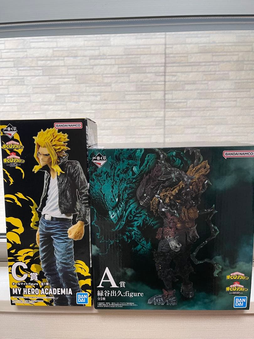 一番くじ 僕のヒーローアカデミア 仲間 A賞 緑谷出久 黒デクC賞 オールマイト