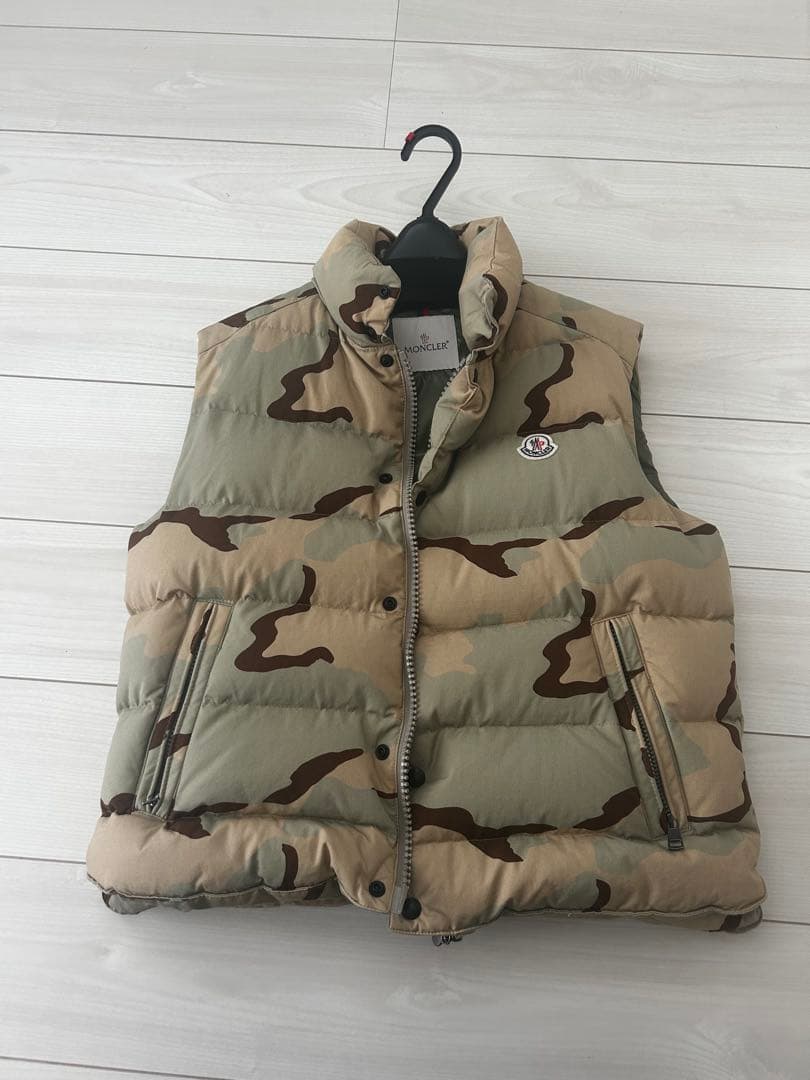 モンクレール カモフラージュ ダウンベスト MONCLER（モンクレール） パトリック ジレ PATRICK GILET ダウンベスト