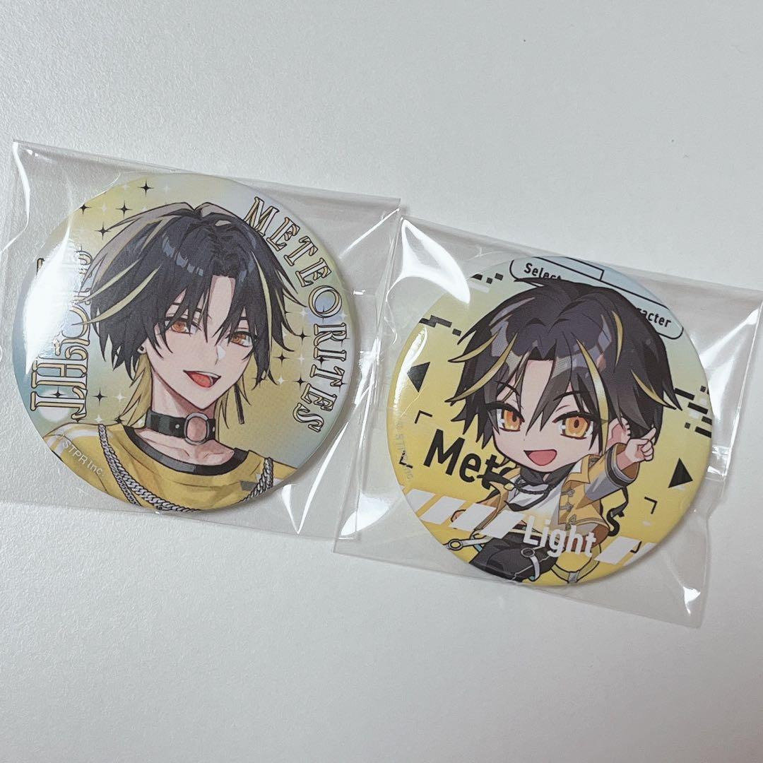 明雷らいと らいと らいとくん めておら 武道館 ライブ 缶バッジ 等身