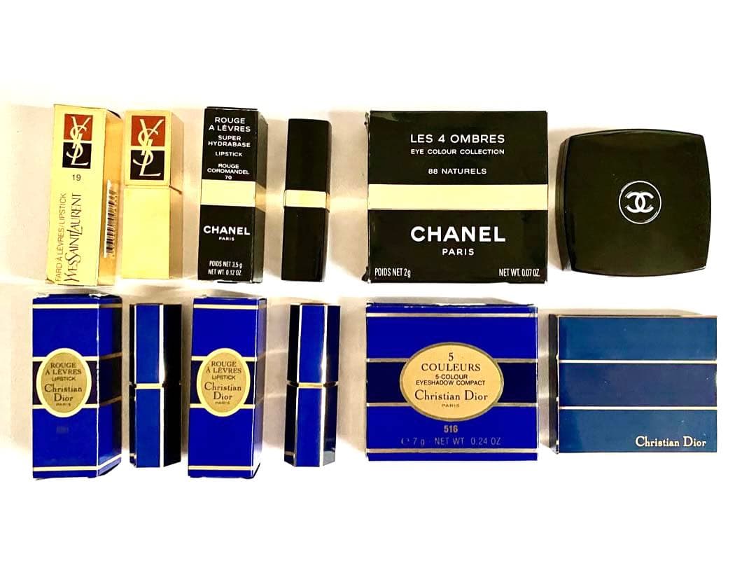アイシャドウ&リップ6点セット！シャネル　ディオール　イブサンローラン