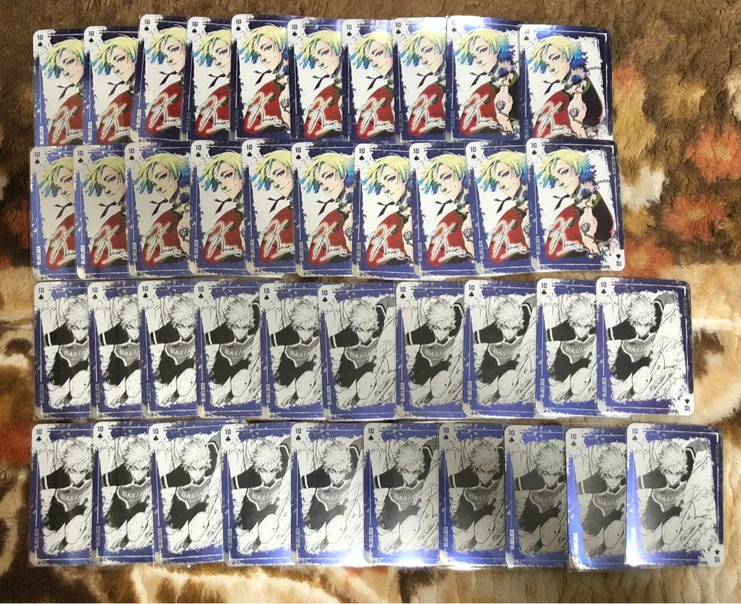 ブルーロック トランプ カイザー 4種 79枚 セット