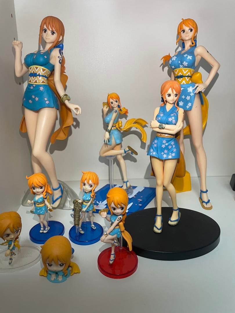 ナミ　ロビン　フィギュア　11種セット