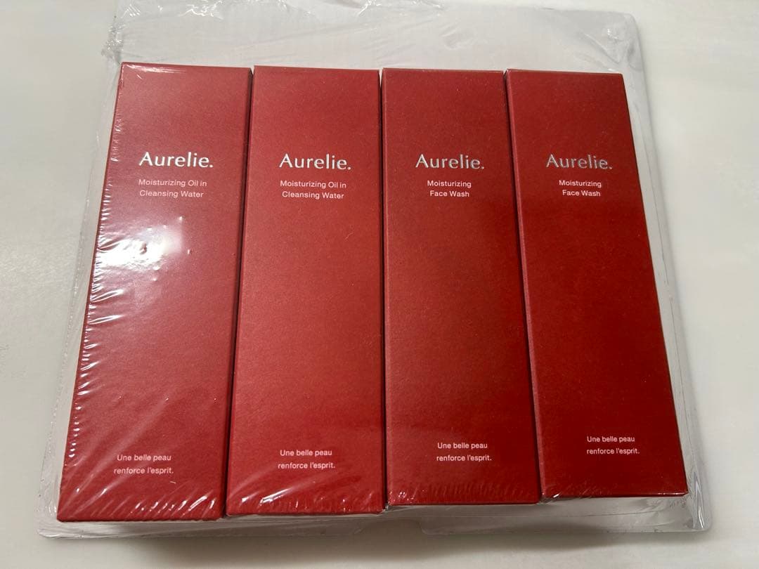 Aurelie オレリー　クレンジング&ウォッシュ 4本セット