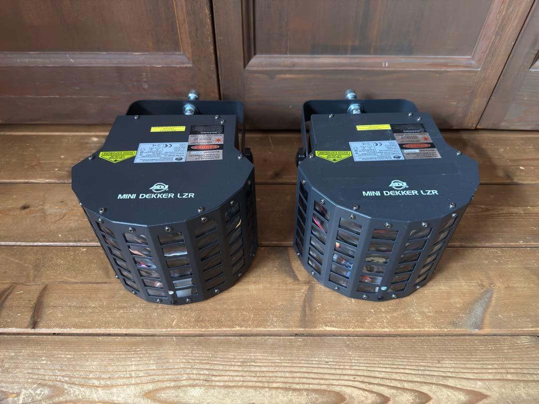 ADJ mini dekker LZR ２台セット ADJ Mini Dekker LZR