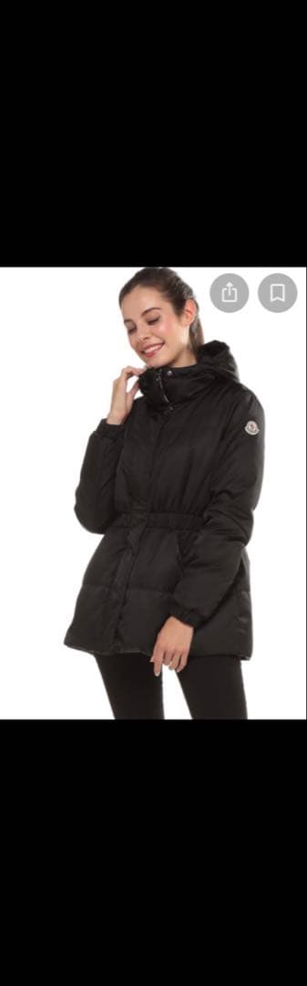 MONCLER FATSIAN サイズ1 ブラック