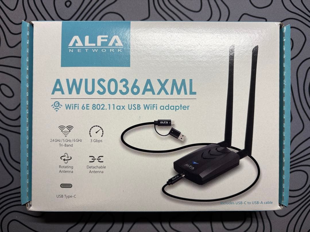 ALFA AWUS036AXML WiFiアダプター