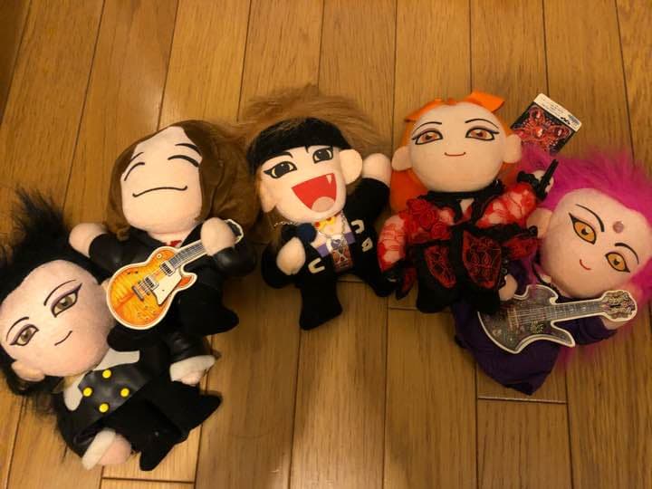 X JAPAN 人形フルセット X JAPAN 人形フルセット X JAPAN 人形フルセット 【公式通販】