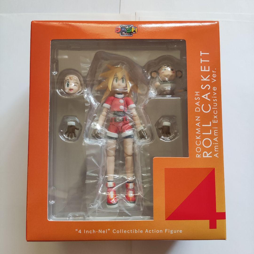 4インチネル ロックマンDASH ロール・キャスケット あみあみ限定版 トピックス】『ロックマンDASH』の​「ロール・キャスケット」が4