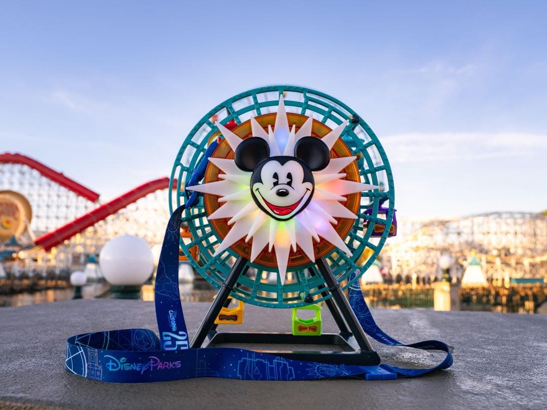 【限定パンフレット付き】カリフォルニアディズニー　ポップコーンバケット DisneyParks｜カリフォルニア 25周年記念 ポップコーンバケット