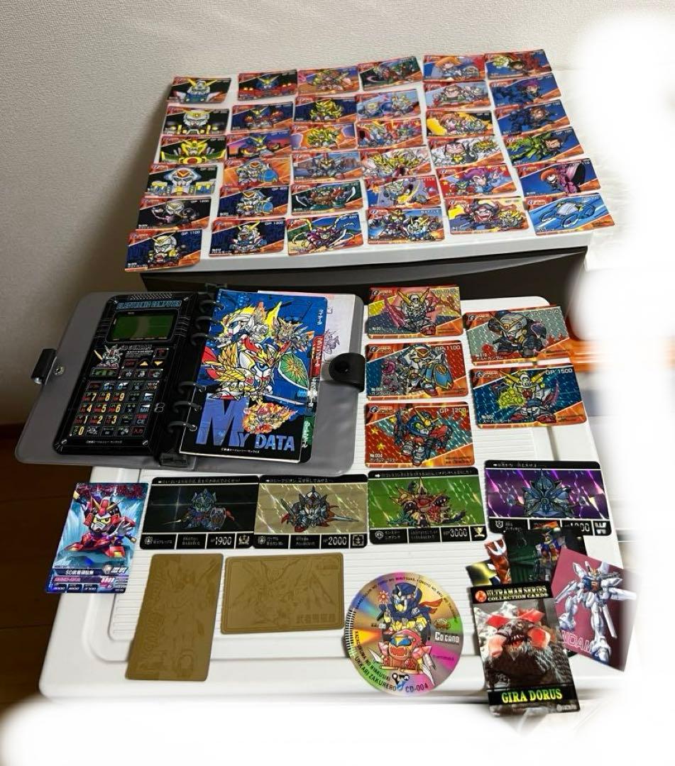 ガンダムカード（キラカード、ノーマルカード）記念カード、SDガンダムシステム電子