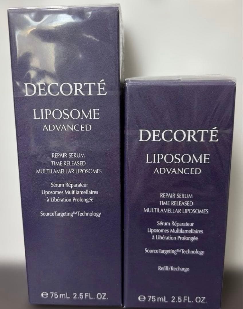 【正規品】コスメデコルテ リポソーム リペアセラム 75ml 本体&詰替えセット