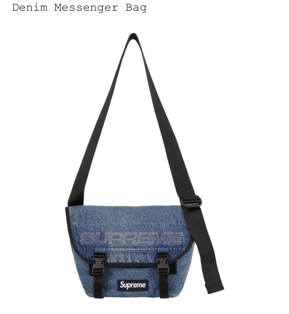 バッグ Supreme 25fw Denim Messenger Bag