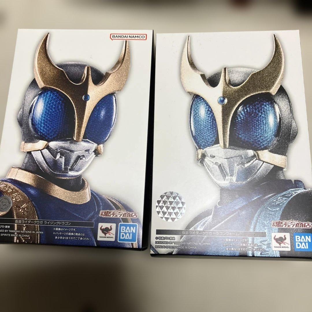 真骨彫 仮面ライダークウガ ドラゴン&ライジングドラゴン