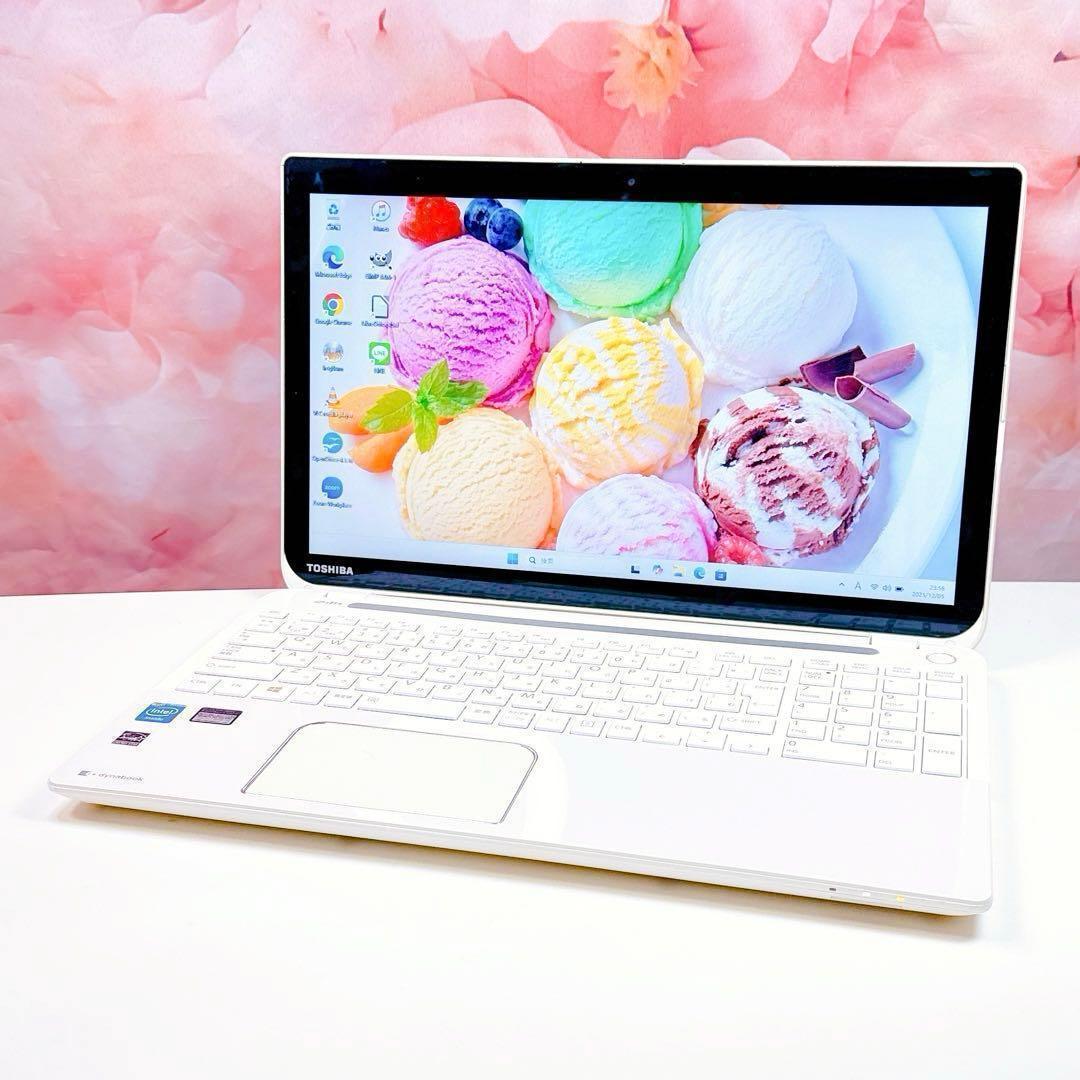 新品SSDで爆速✨windows11 ノートパソコン✨オフィス カメラ ホワイト 爆速SSD⭐️オフィス2024⭐️win11ノートパソコン⭐️カメラ⭐️薄型