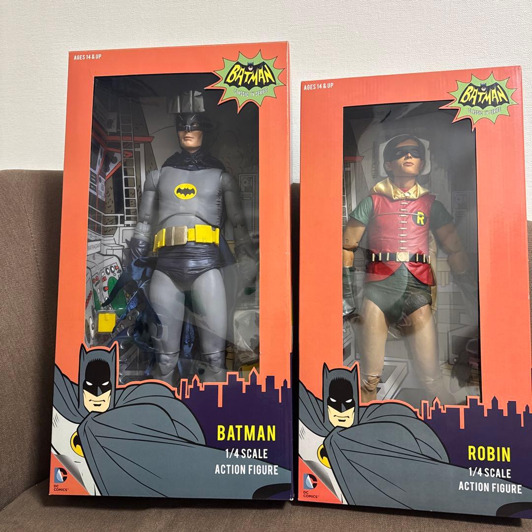 【2体セット】バットマン・ロビン 1/4スケールアクションフィギュア