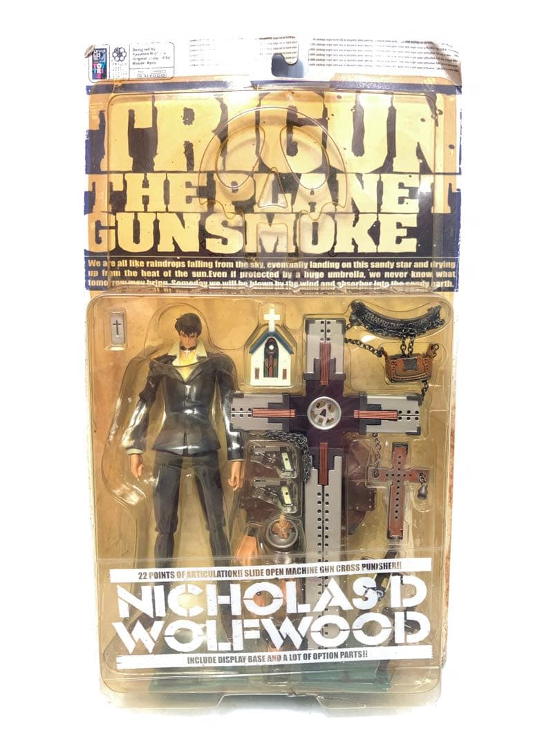 トライガン プラネット ガンスモークフィギュア海洋堂ニコラス・D・ウルフウッド