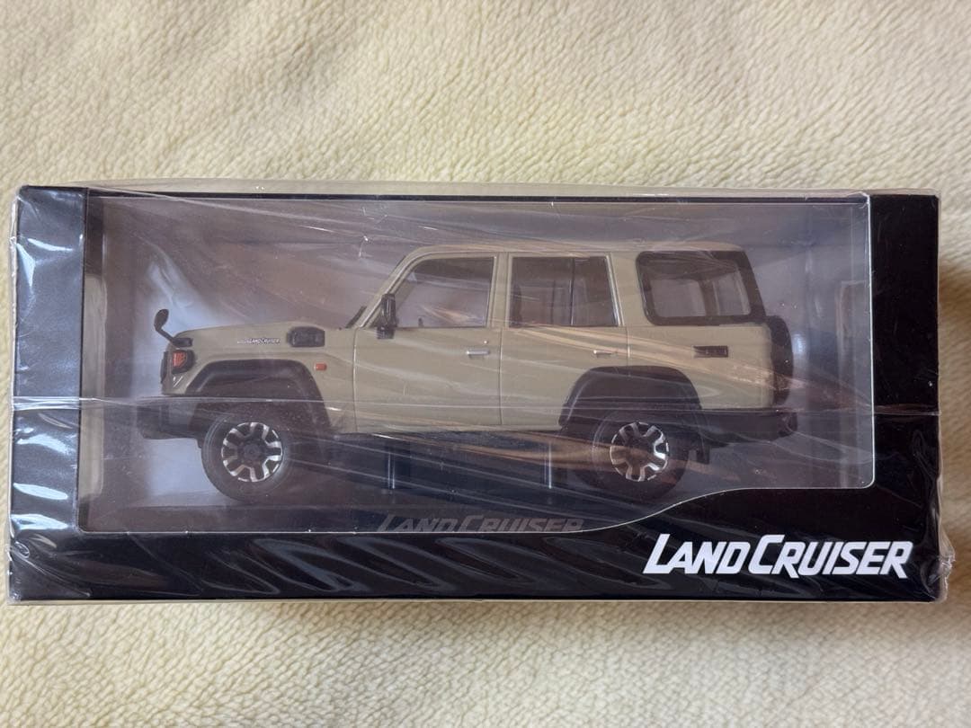 未開封 ランドクルーザー70再再販 1/30 ミニカー 純正 1/30 トヨタ ランクル70 GDJ76 ミニカー ランドクルーザー70