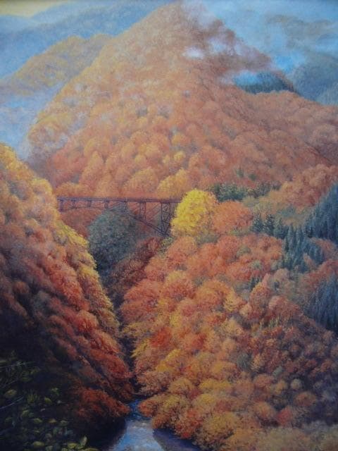 原田満佐子【映照】希少画集画、状態良好、新品高級額装付