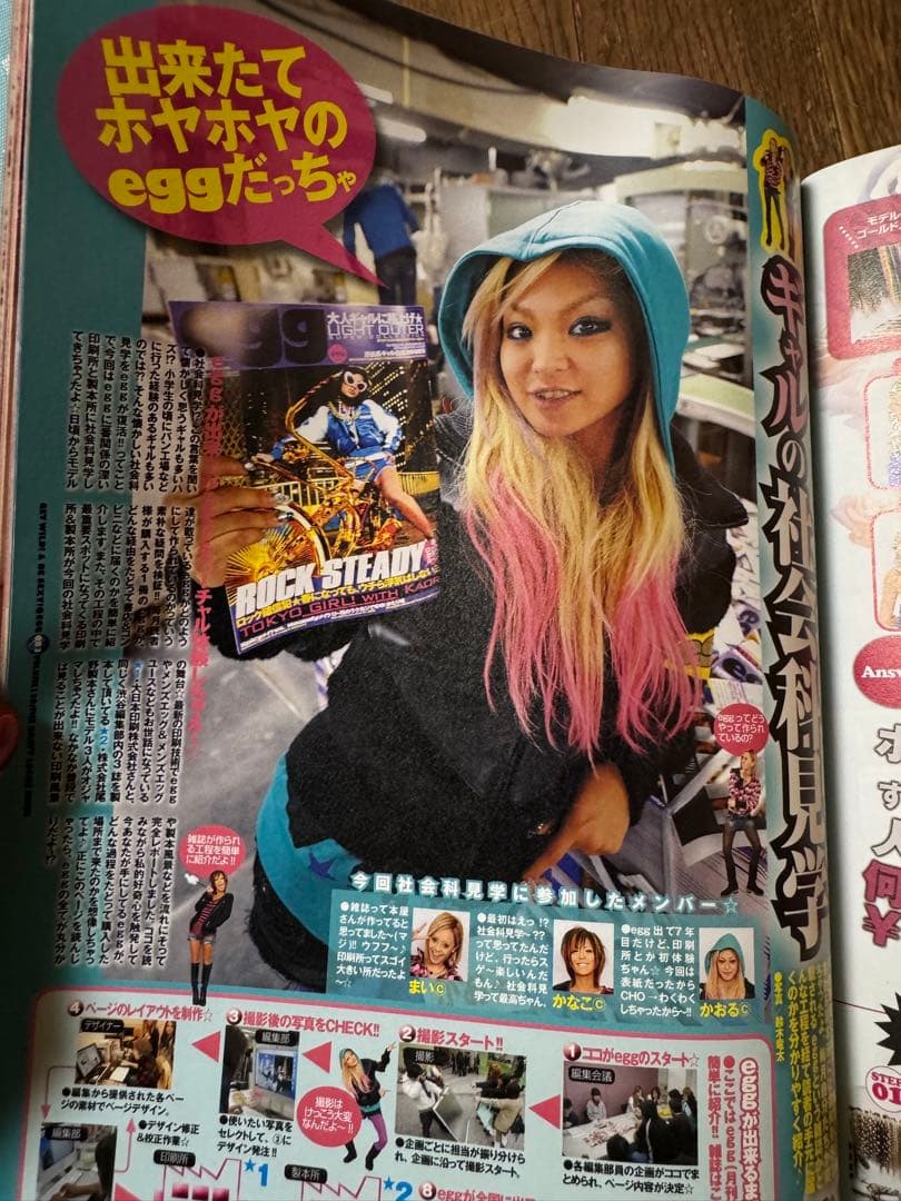 平成egg】2008年5月号egg 尾崎紗代子表紙 - メルカリ