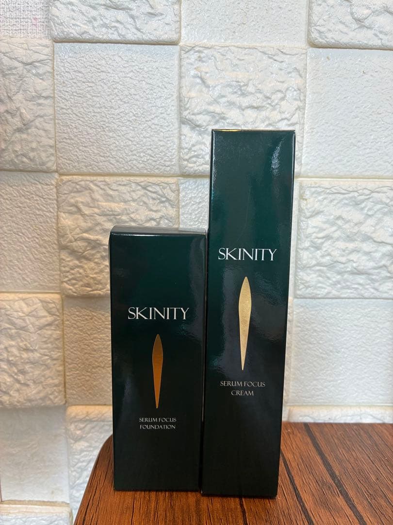 SKINITY セラムフォーカスクリーム &フォーカスファンデーションセット