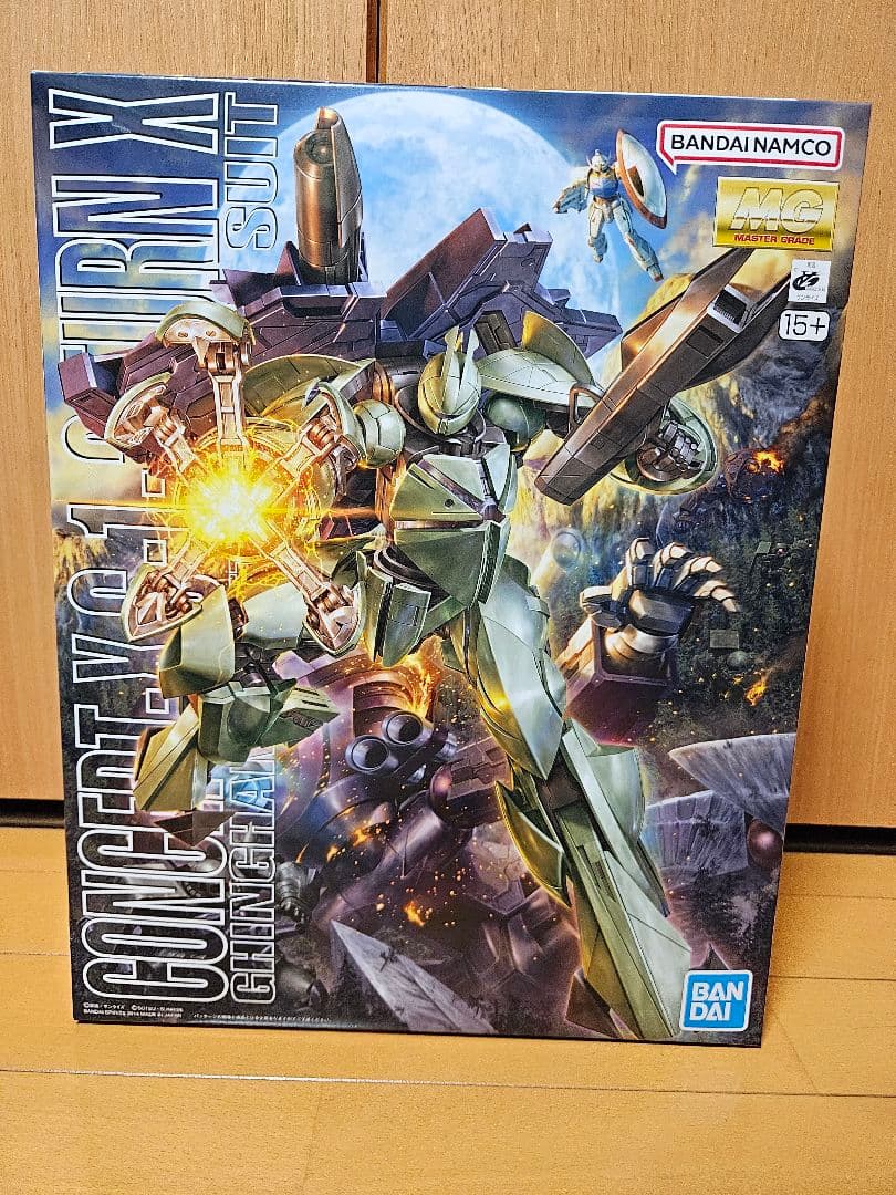 新品未開封 MG 1/100 Concept-X6-1-2 ターンX MG 1/100 Concept-X 6-1-2 ターンX｜バンダイ ホビーサイト