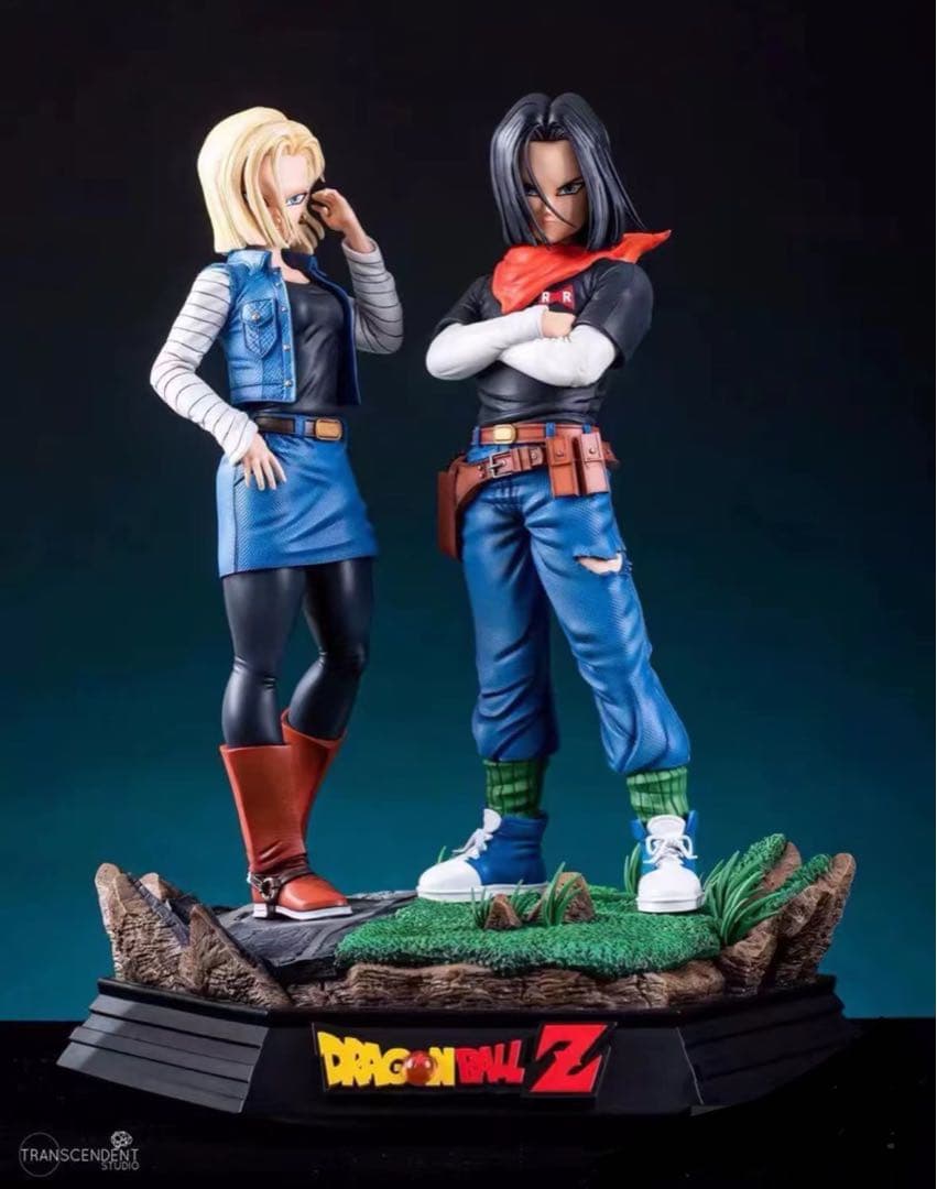ドラゴンボール 人造人間18号17号 ガレキ ガレージキット スタチュー X① Amazon.co.jp: 人造人間18号 フィギュア 1/4スケール 塗装済み完成品