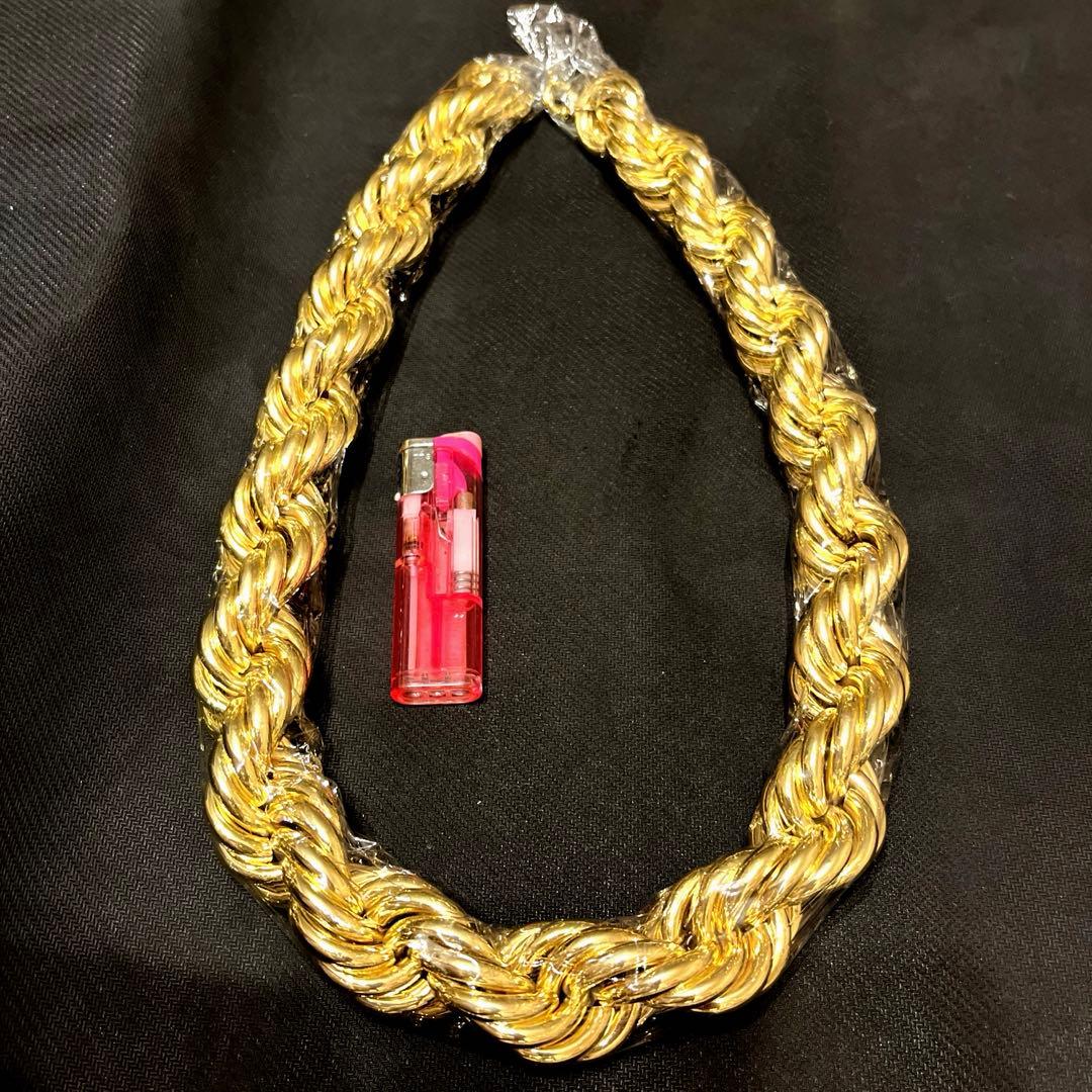 super fat gold chain 極太ロープチェーン
