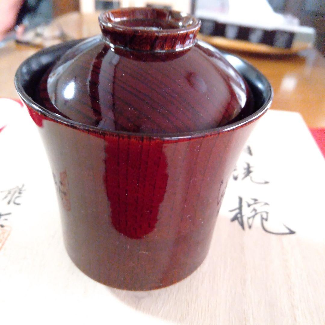 木製溜塗　箸洗椀五客未使用品 楽天市場】箸 食洗機対応 特選 若狭塗箸 銀舞桜 5膳 セット/ お箸 はし